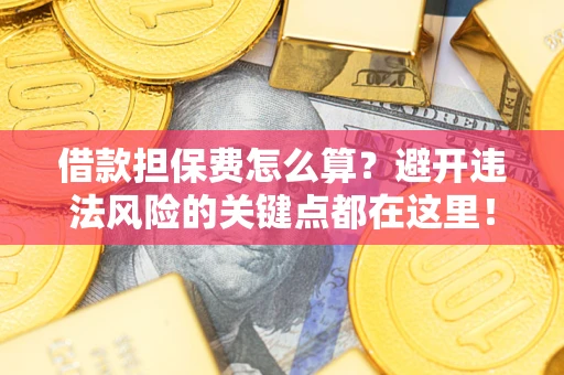 武汉借款担保费怎么算？避开违法风险的关键点都在这里！