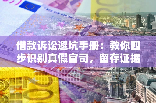 武汉借款诉讼避坑手册：教你四步识别真假官司，留存证据不踩雷
